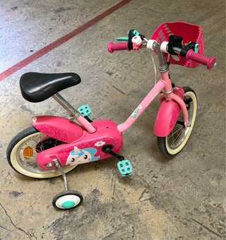 Bicicleta rosa 2-6 años