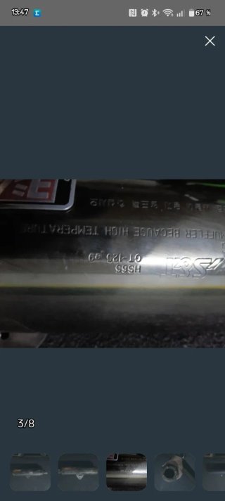 Tubo de escape Yoshimura Hyosung GTR