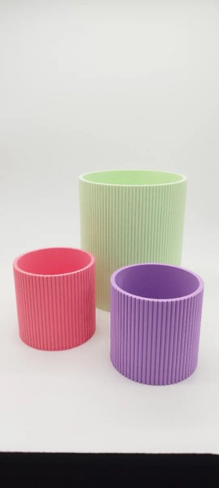 Maceteros Plástico Decorativos Colores