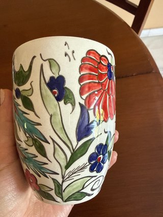 Vaso de Cerámica Artesanal Israelí