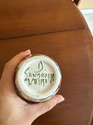 Vaso de Cerámica Artesanal Israelí