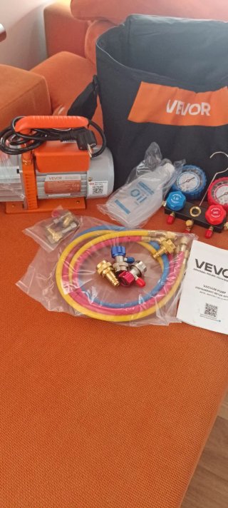 BOMBA DE VACÍO Y ESTANQUEIDAD AIRES ACONDICIONADOS