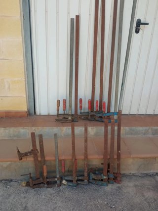 Lote de sargentos de carpintero