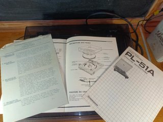 Giradischi Pioneer PL-51A funzionante