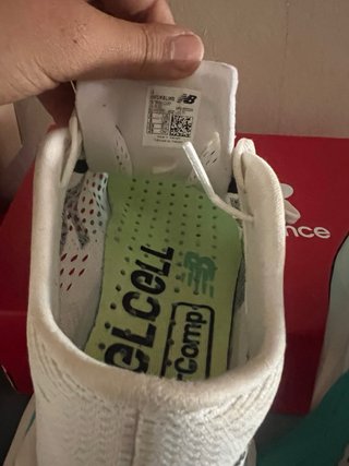 New Balance FuelCell Pacer Teal/Blanco Talla 39