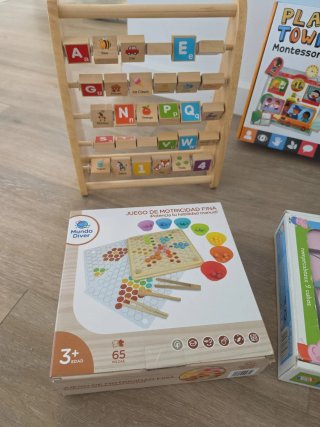 Lote de 6 juegos educativos d 3 a 6 años