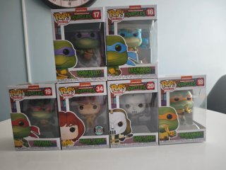 Lote Funko Pop Tortugas Ninja