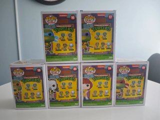 Lote Funko Pop Tortugas Ninja