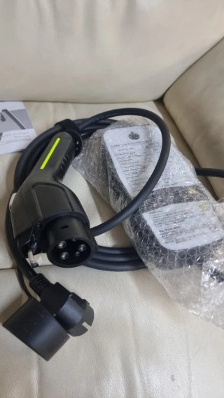 Cargador coche electrico tipo1 16A enchufe domesti