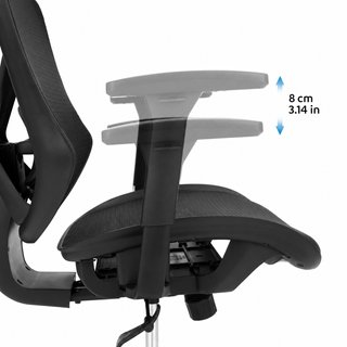 Silla ergonómica oficina malla premium regulable