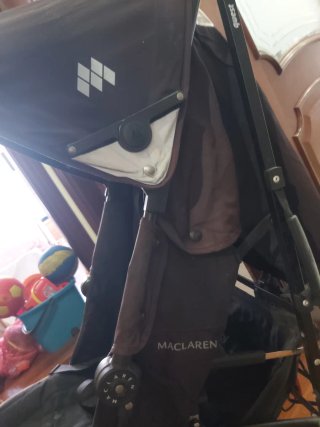 Silla de paseo Maclaren negra