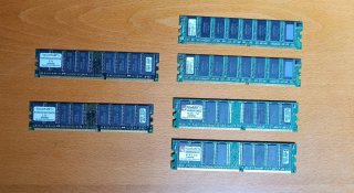 Memorie RAM DDR1 (6 unità)
