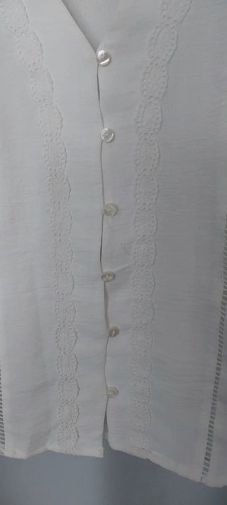 Blusa NAF NAF Verano Blanca