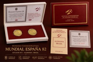 Monedas Mundial España 82 Estuche