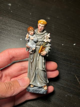San Antonio de Madera con Niño Jesús