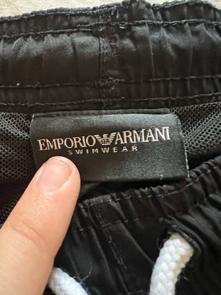 Costume Emporio Armani nero