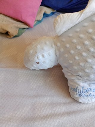 Peluche Dinosaurio Bebé Eduland Azul