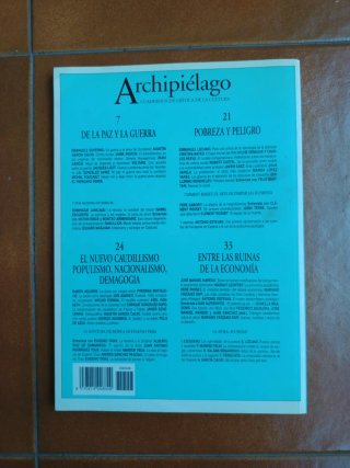 Revista Archipiélago sobre Maurice Blanchot
