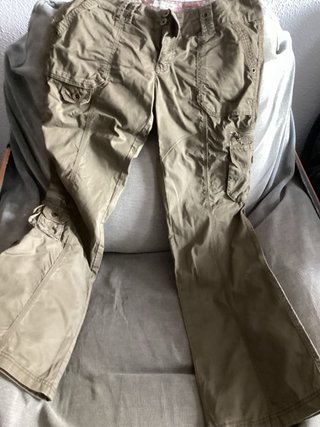 Pantalón cargo verde militar