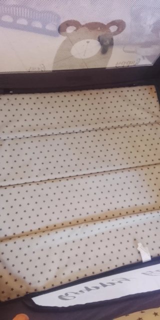 Cuna de viaje con ositos
