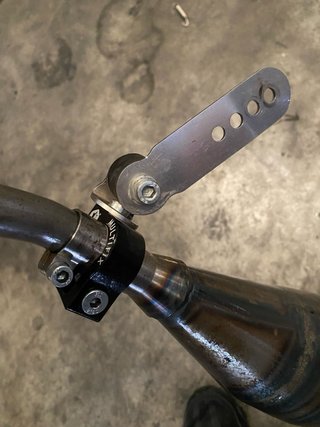 Tubo de escape KRM 70-80cc