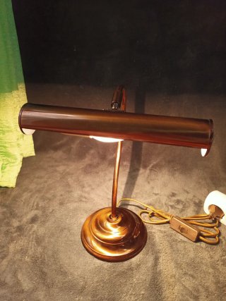 Lámpara de Piano Vintage marca "Massive"