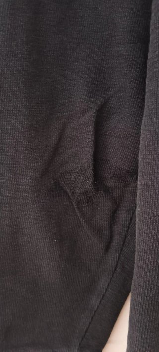Jersey Zara Negro Manga Larga