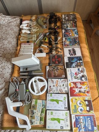 Nintendo Wii Blanca Completa