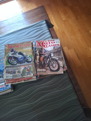 Revistas de Motos Clásicas (Lote)