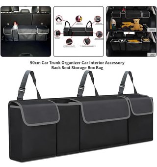 Organizador Maletero Plegable Negro