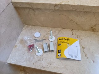 Barrera seguridad escaleras niños/animales