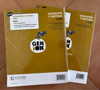 Geografía e historia, 2 ESO, Geniox