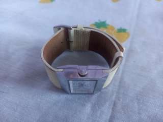 Reloj D&G Beige y Plateado