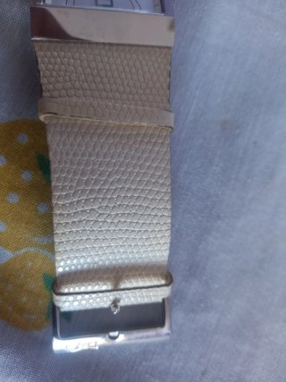 Reloj D&G Beige y Plateado
