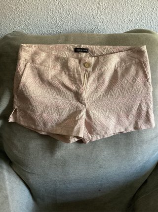 Pantalones cortos de vestir con estampado