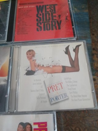 Lote 5 CDs Banda Sonor