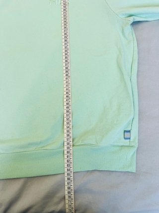 Fila Mint Green Sweatshirt XL Embroidered Logo