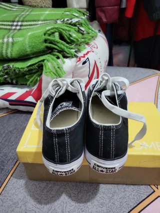 Zapatillas Converse Mujer Negras y Blancas