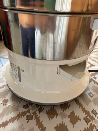 Vaporiera Tefal Acciaio 2 Cestelli