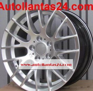 Juego 4 llantas para bmw m1100 plata 18 r658498