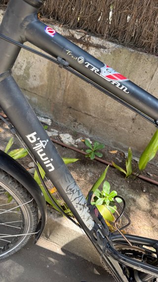 Bicicleta de paseo Btwin.
