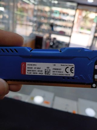 Memoria RAM DDR3 8GB Kingston HyperX Fury 1600MHz