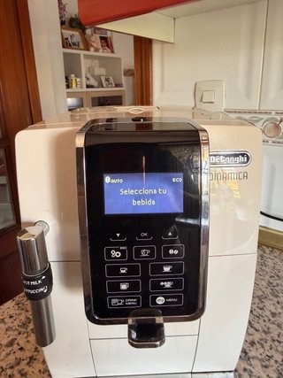 Cafetera DeLonghi Dinamica Blanca Digital