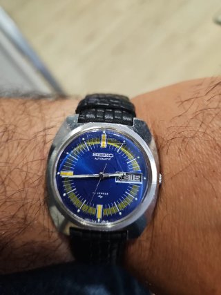 Reloj Seiko Automático Esfera Azul ESFERA ÚNICA