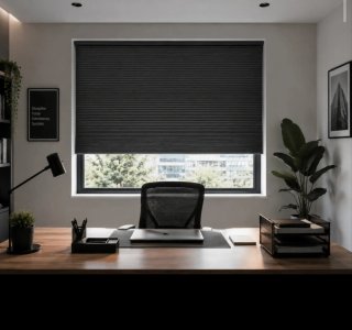 2 Stores Plisados Gris Opaco IKEA