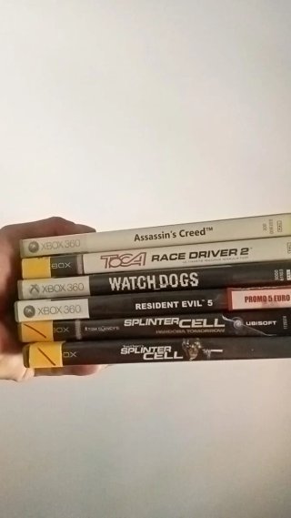 Pack 6 Juegos Xbox 360: Assassin's Creed, Watch Do