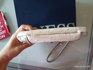 Pochette Guess Beige e Argento con Cuore