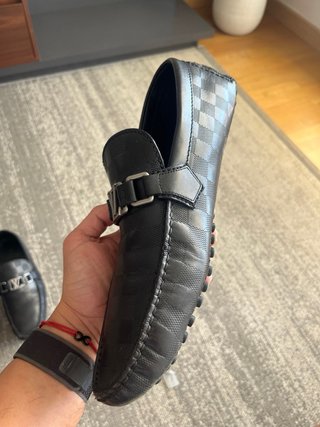 Zapatos Louis Vuitton Negros Talla 9 Poco uso