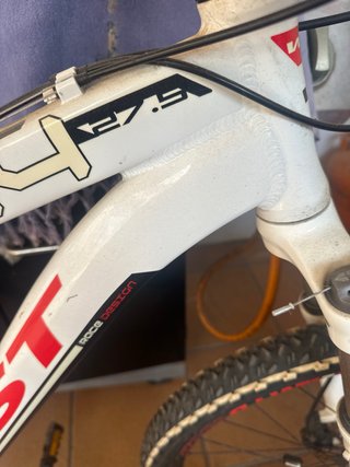 Bicicleta de Montaña WST S24 Blanca