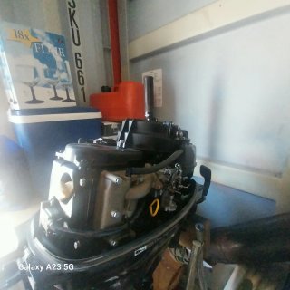 Motor fueraborda Tohatsu MSF8CV 4 tiempos eje cort